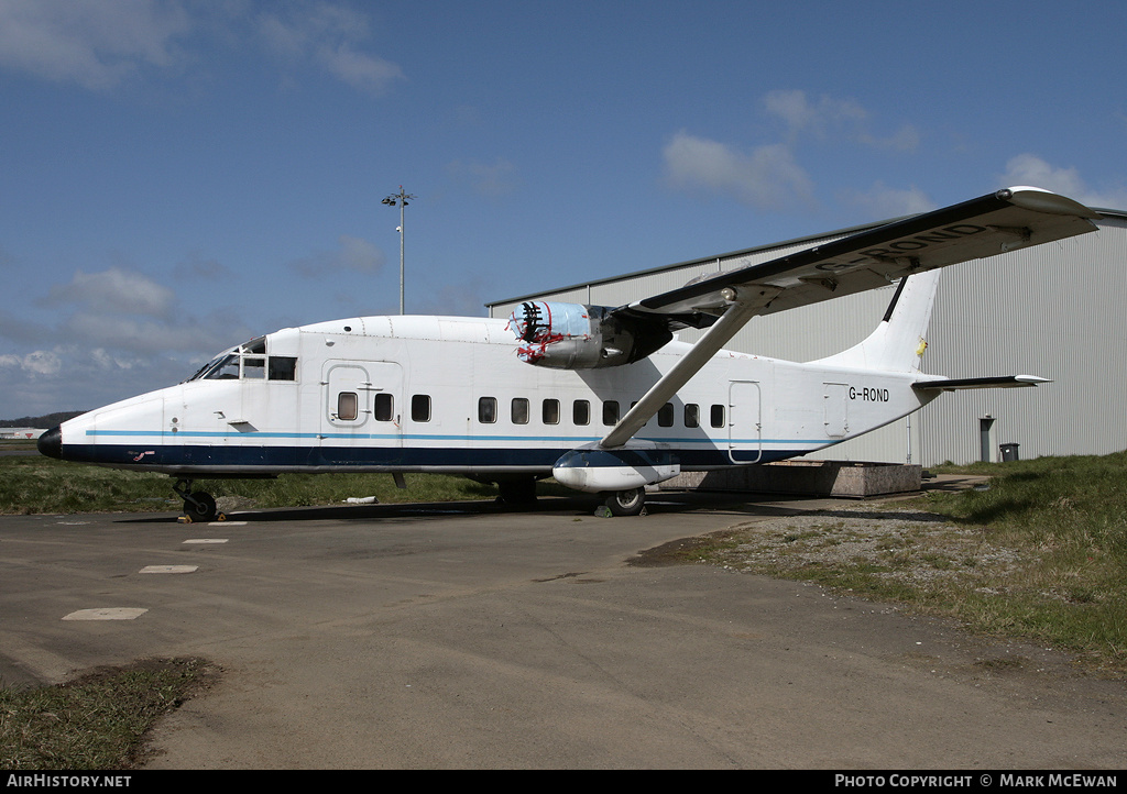Aircraft Photo of G-ROND | Short 360-100 | AirHistory.net #169949
