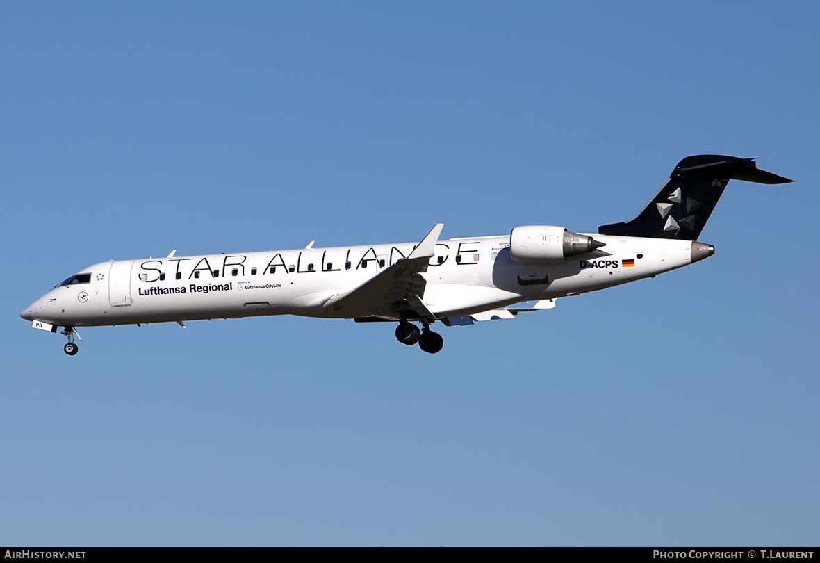 Aircraft Photo of D-ACPS | Bombardier CRJ-701ER (CL-600-2C10) | Lufthansa Regional | AirHistory.net #169955