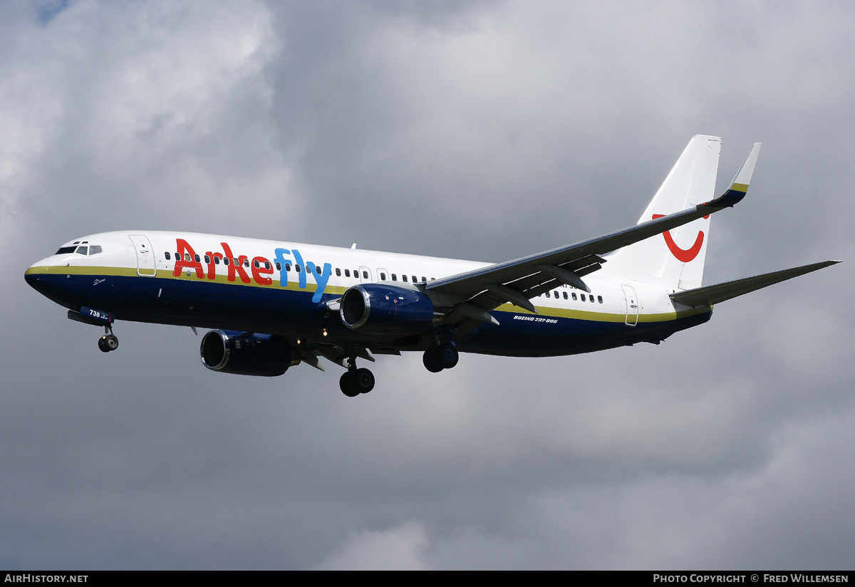 Aircraft Photo of N738MA | Boeing 737-8Q8 | ArkeFly | AirHistory.net #169969