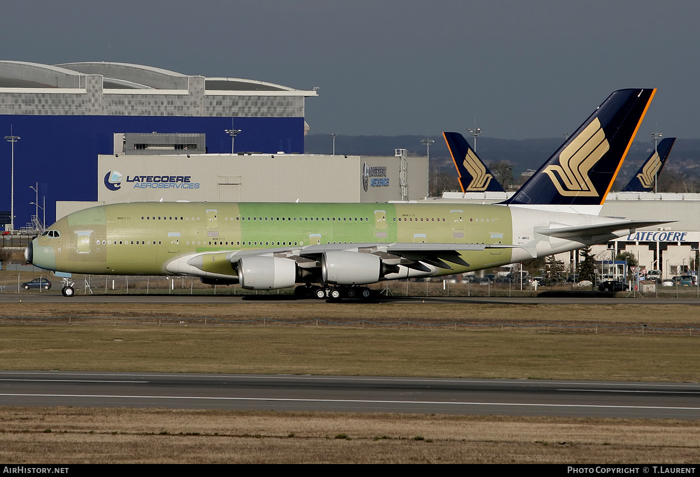 Aircraft Photo of F-WWSG | Airbus A380-841 | Singapore Airlines | AirHistory.net #169979