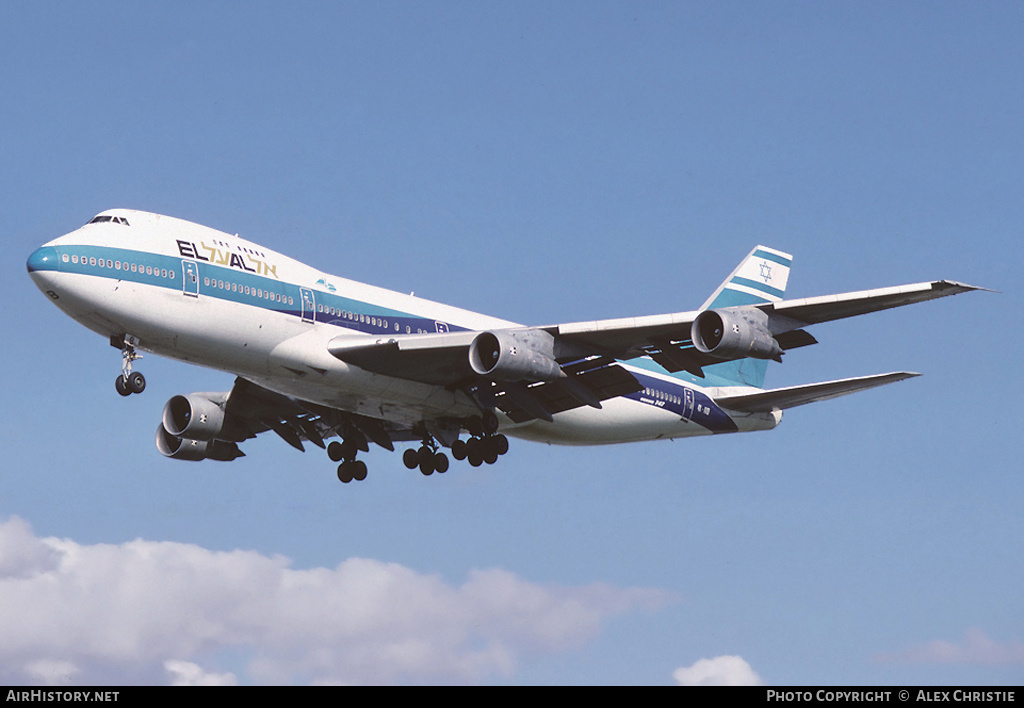 Aircraft Photo of 4X-AXB | Boeing 747-258B | El Al Israel Airlines | AirHistory.net #169990