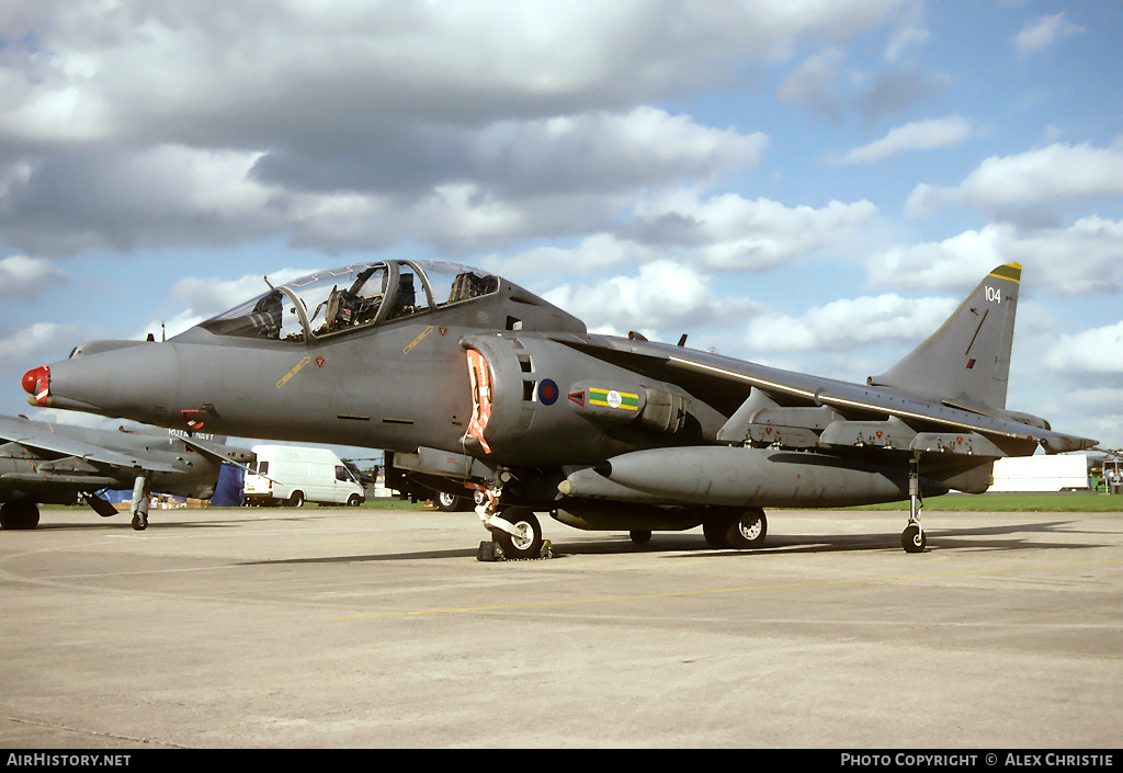 Aircraft Photo of ZH656 | British Aerospace Harrier T10 | UK - Air Force | AirHistory.net #170004