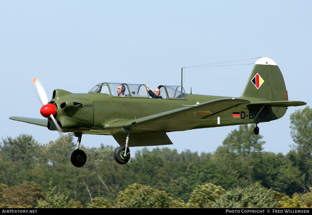 Aircraft Photo of D-EYAK | Nanchang CJ-5 | East Germany - Air Force | AirHistory.net #170006