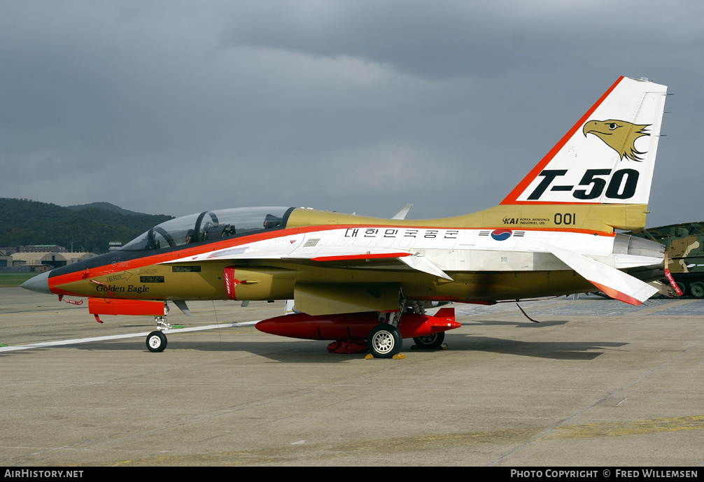 Aircraft Photo of 05-001 | Korea Aerospace T-50 Golden Eagle | Korea Aerospace Industries | AirHistory.net #170007