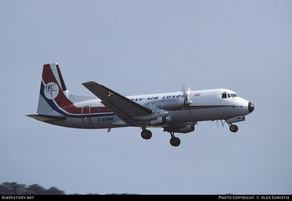 Aircraft Photo of G-ARMW | Avro 748 Srs1/101 | Dan-Air London | AirHistory.net #170014