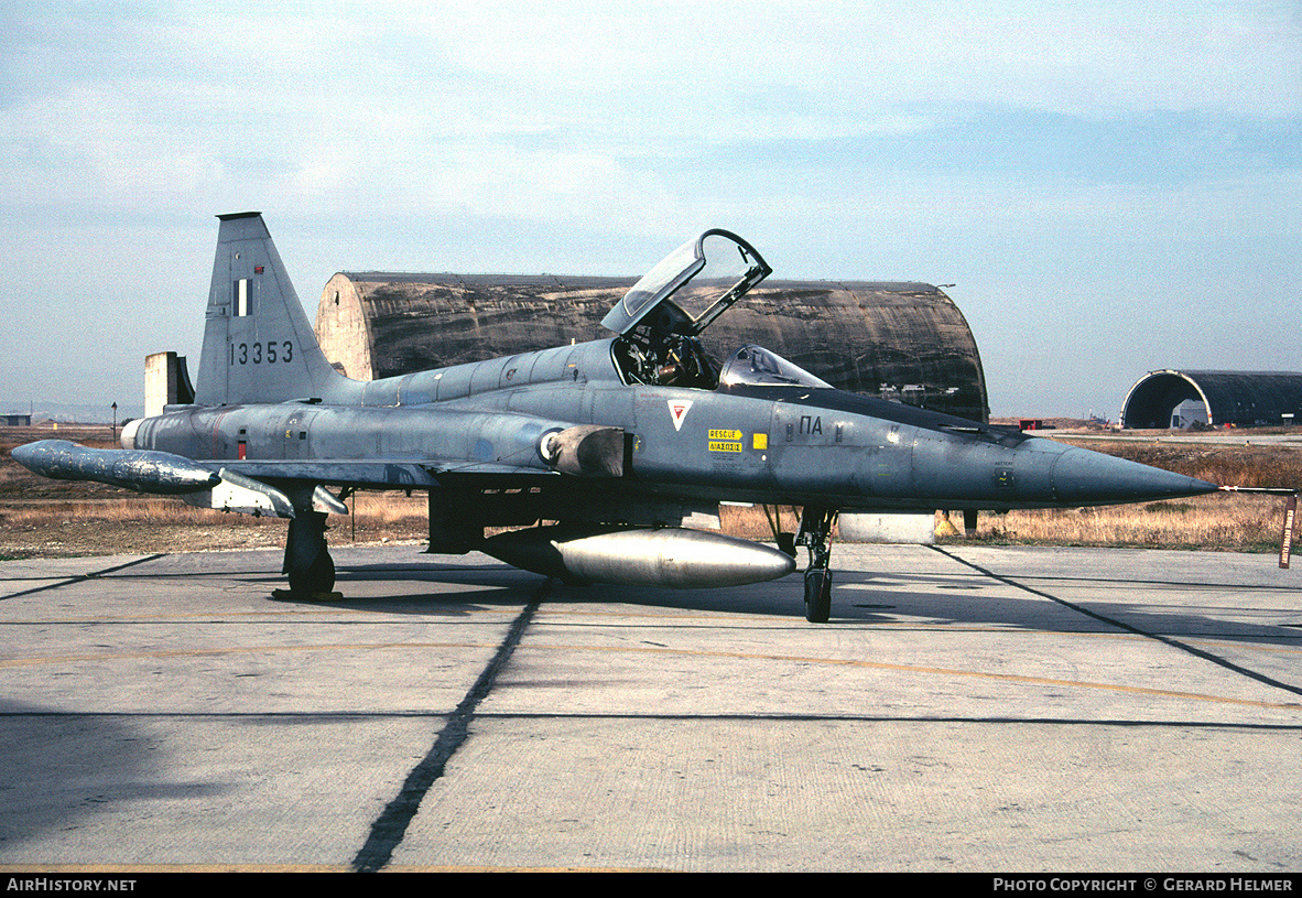 Aircraft Photo of 13353 | Northrop F-5A Freedom Fighter | Greece - Air Force | AirHistory.net #170020