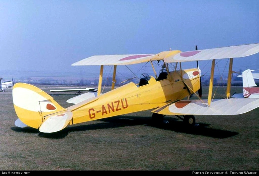 Aircraft Photo of G-ANZU | De Havilland D.H. 82A Tiger Moth II | AirHistory.net #170026