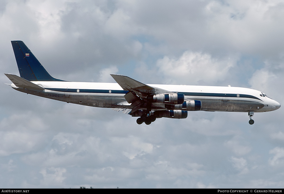 Aircraft Photo of YV-447C | Douglas DC-8-54CF Jet Trader | Agro Air | AirHistory.net #170030