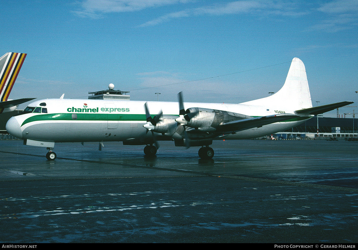 Aircraft Photo of N341HA | Lockheed L-188A(PF) Electra | Channel Express | AirHistory.net #170032