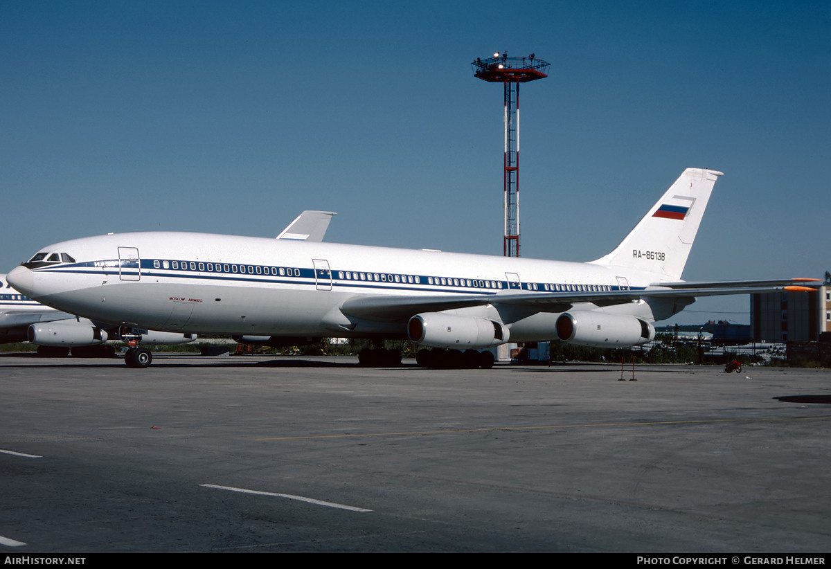 Aircraft Photo of RA-86138 | Ilyushin Il-86 | Moscow Airways | AirHistory.net #170034