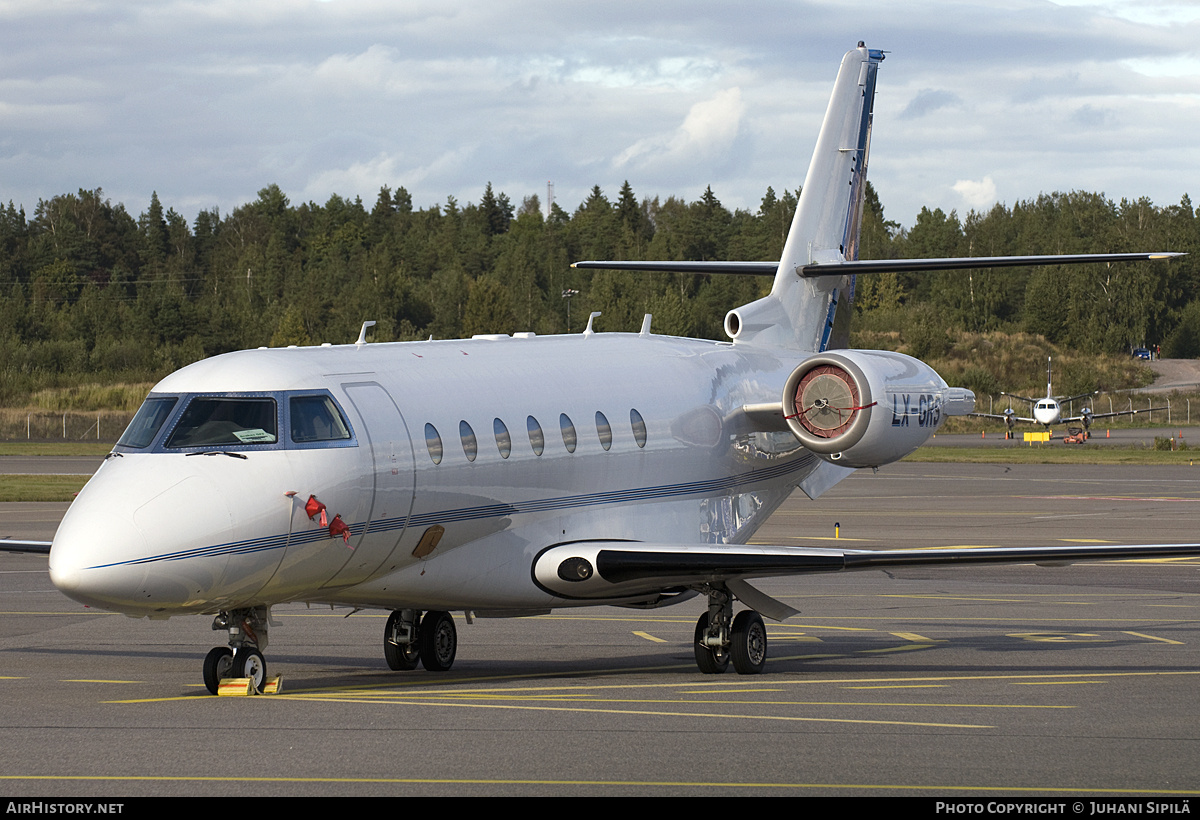 Aircraft Photo of LX-GRS | Israel Aircraft Industries Gulfstream G200 | AirHistory.net #170058