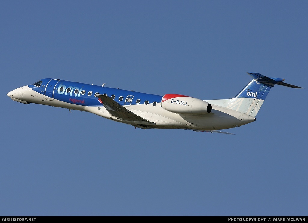 Aircraft Photo of G-RJXJ | Embraer ERJ-135ER (EMB-135ER) | BMI Regional | AirHistory.net #170060