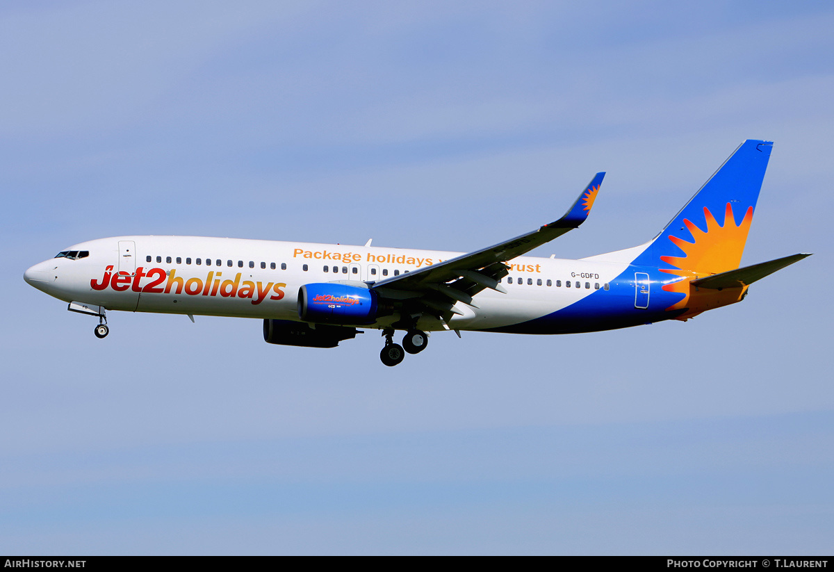 Aircraft Photo of G-GDFD | Boeing 737-8K5 | Jet2 Holidays | AirHistory.net #170061