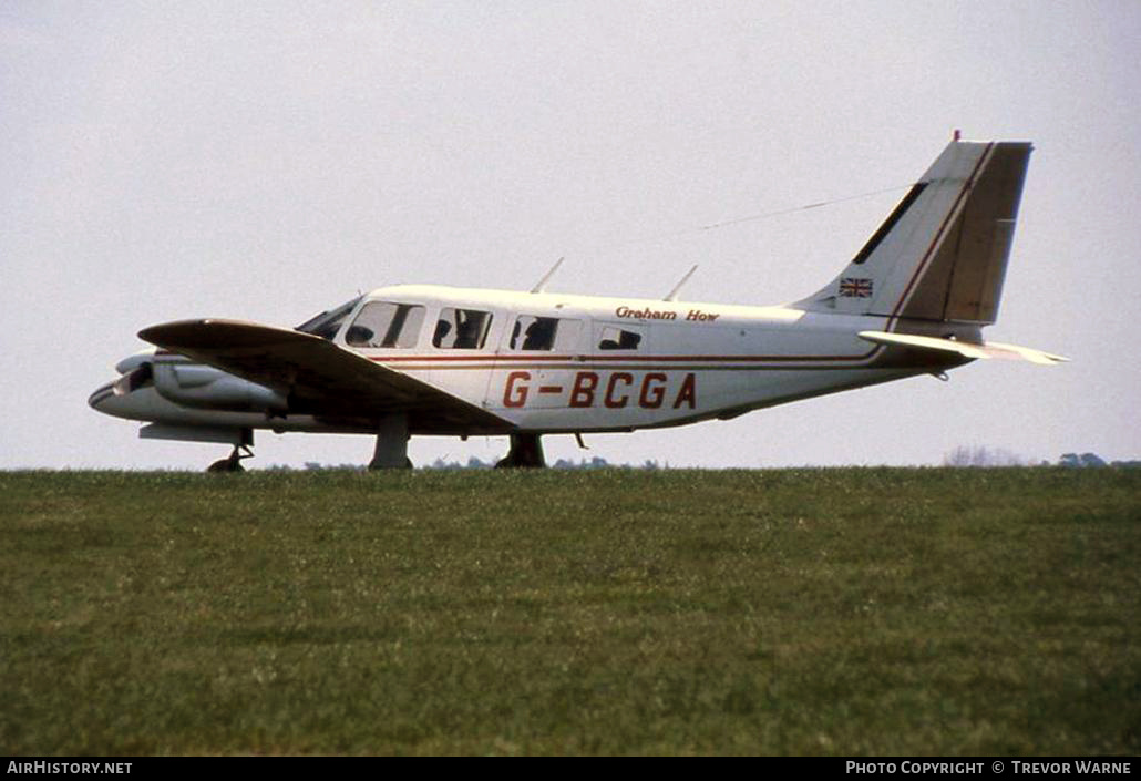 Aircraft Photo of G-BCGA | Piper PA-34-200 Seneca | AirHistory.net #170064
