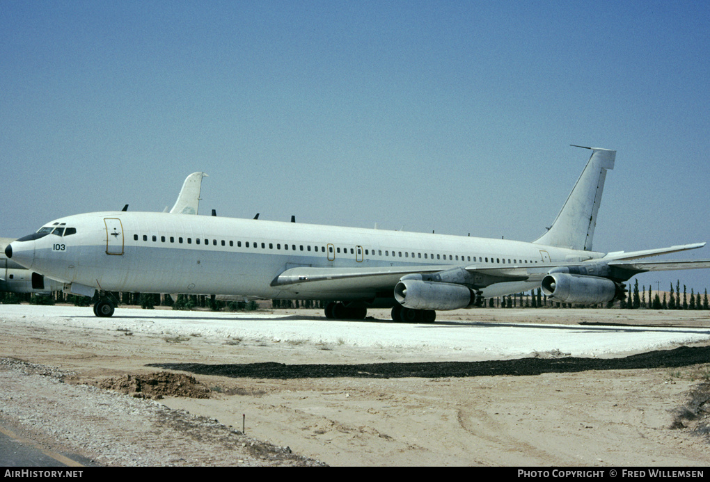 Aircraft Photo of 103 | Boeing 707-328 | Israel - Air Force | AirHistory.net #170066