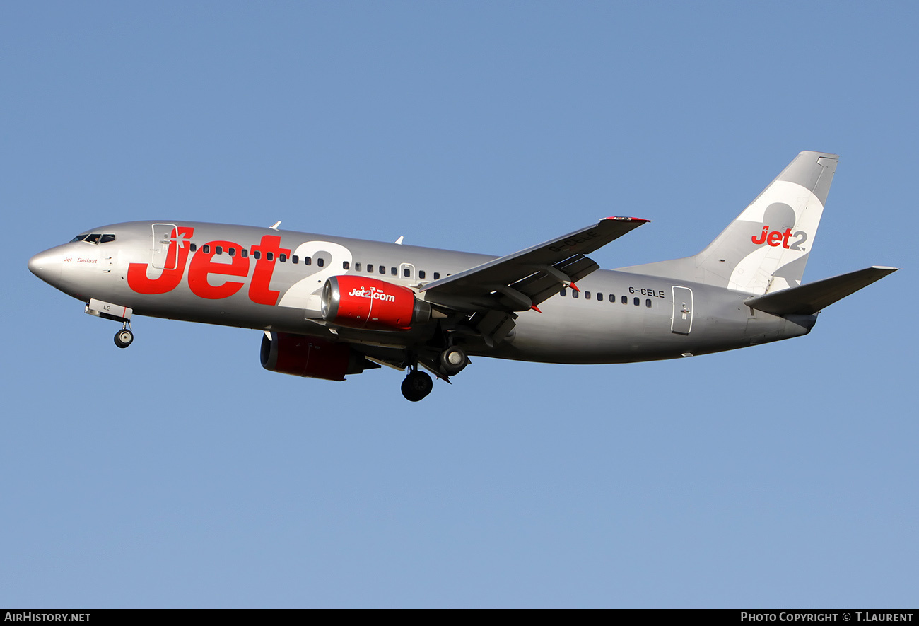 Aircraft Photo of G-CELE | Boeing 737-33A | Jet2 | AirHistory.net #170092