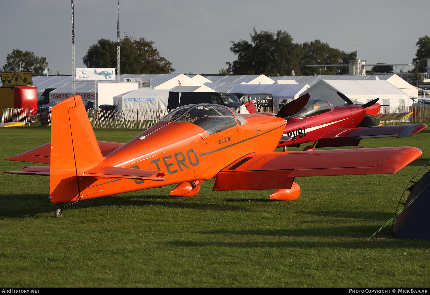 Aircraft Photo of G-TERO | Van's RV-7 | AirHistory.net #170094