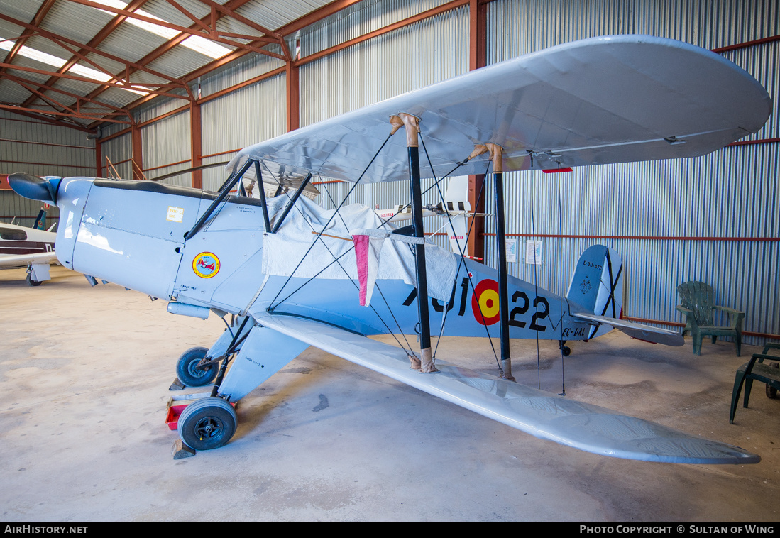 Aircraft Photo of EC-DAL | CASA 1.131E Jungmann | Spain - Air Force | AirHistory.net #170102