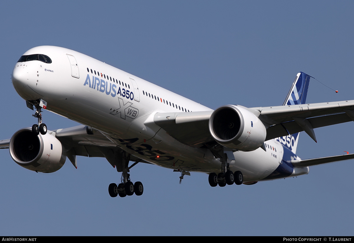 Aircraft Photo of F-WXWB | Airbus A350-941 | Airbus | AirHistory.net #170115