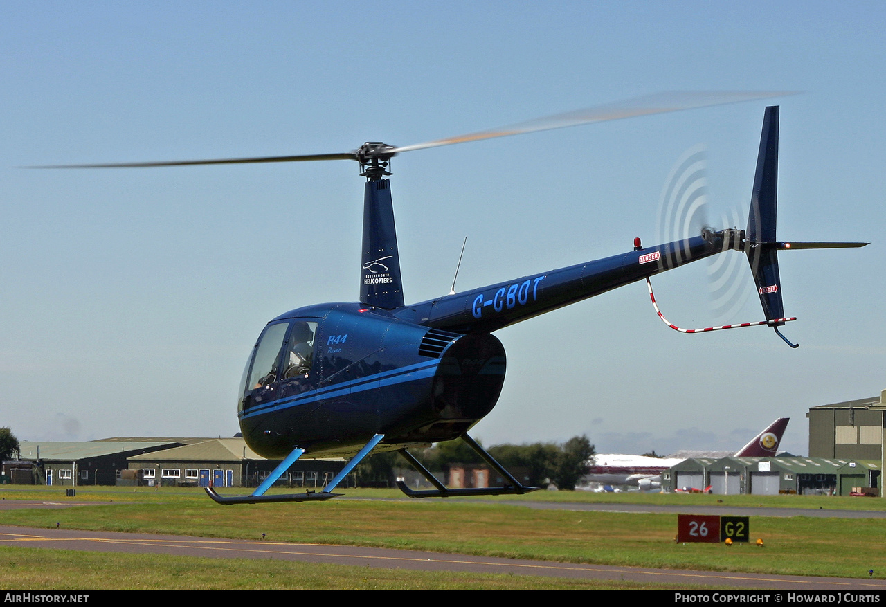 Aircraft Photo of G-CBOT | Robinson R-44 Raven | Bournemouth Helicopters | AirHistory.net #170122