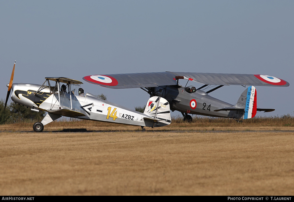 Aircraft Photo of F-AZBZ | CASA 1.131E Jungmann | AirHistory.net #170124