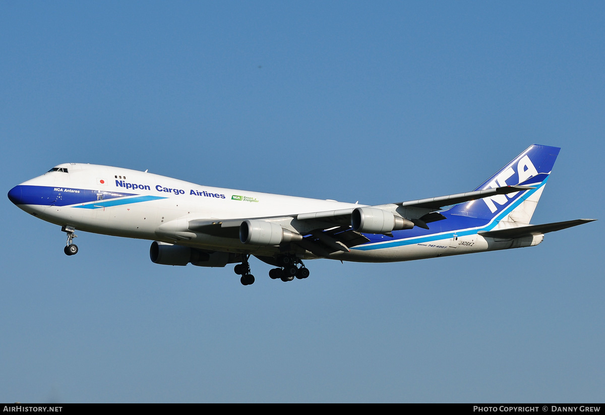 Aircraft Photo of JA06KZ | Boeing 747-4KZF/SCD | Nippon Cargo Airlines - NCA | AirHistory.net #170125