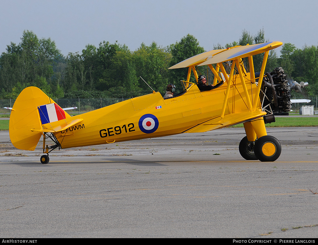 Aircraft Photo of C-FUWM | Boeing A75 | Canada - Air Force | AirHistory.net #170141