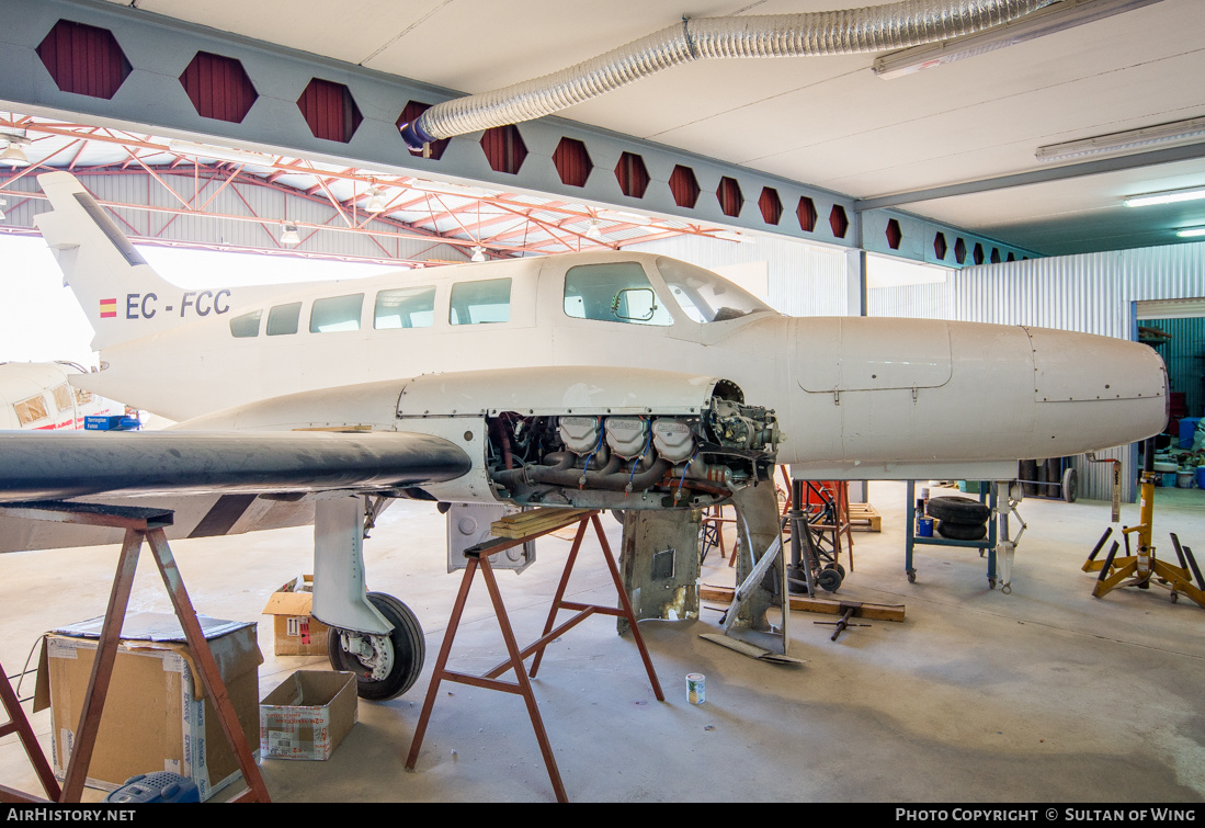 Aircraft Photo of EC-FCC | Cessna 402B Utililiner | Vuelos Mediterráneo | AirHistory.net #170150