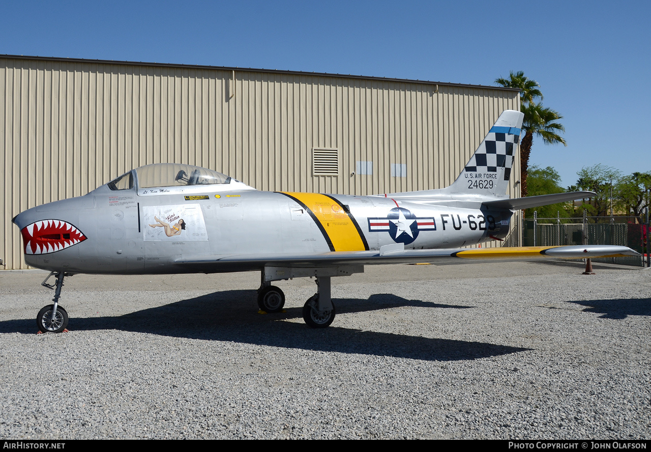 Aircraft Photo of 52-4629 | Commonwealth CA-27 Sabre Mk32 | USA - Air Force | AirHistory.net #170155