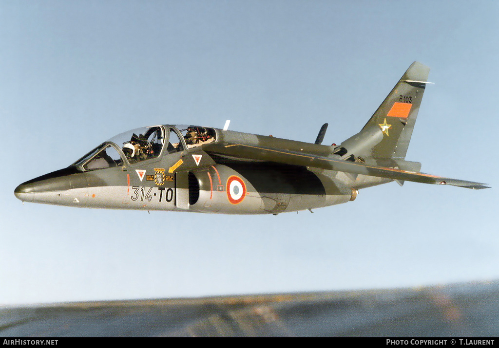 Aircraft Photo of E103 | Dassault-Dornier Alpha Jet E | France - Air Force | AirHistory.net #170161