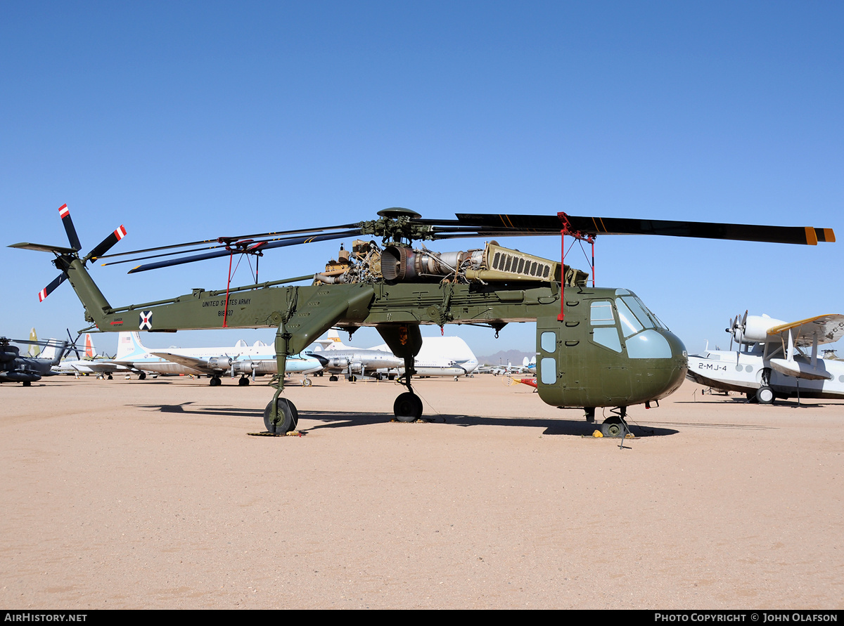 Aircraft Photo of 68-18437 / 818437 | Sikorsky CH-54A Tarhe (S-64A) | USA - Army | AirHistory.net #170167