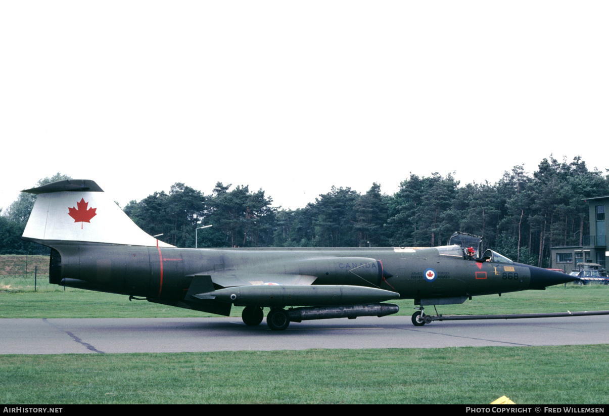 Aircraft Photo of 104868 | Canadair CF-104 Starfighter | Canada - Air Force | AirHistory.net #170170