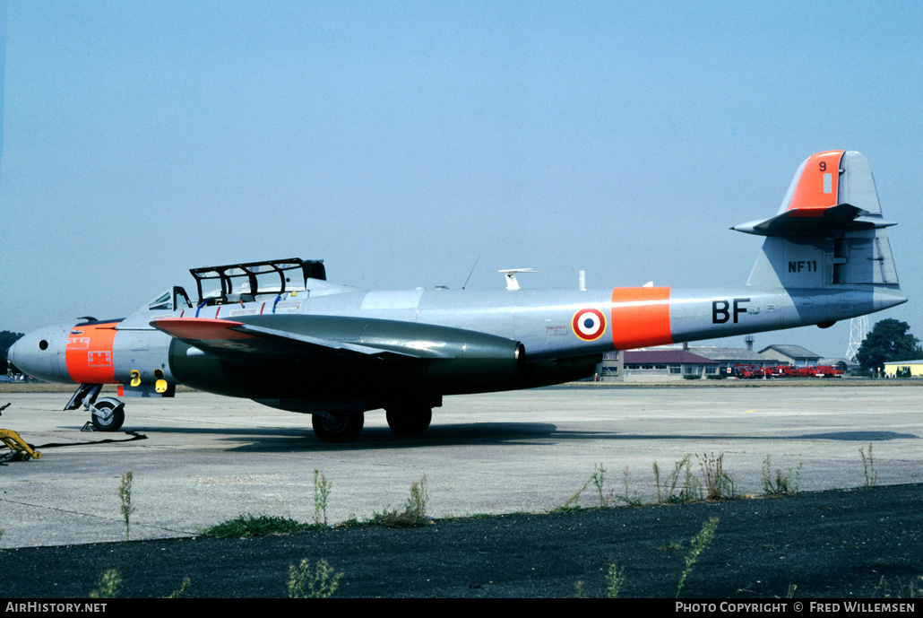 Aircraft Photo of NF11-9 | Gloster Meteor NF11 | France - Air Force | AirHistory.net #170183