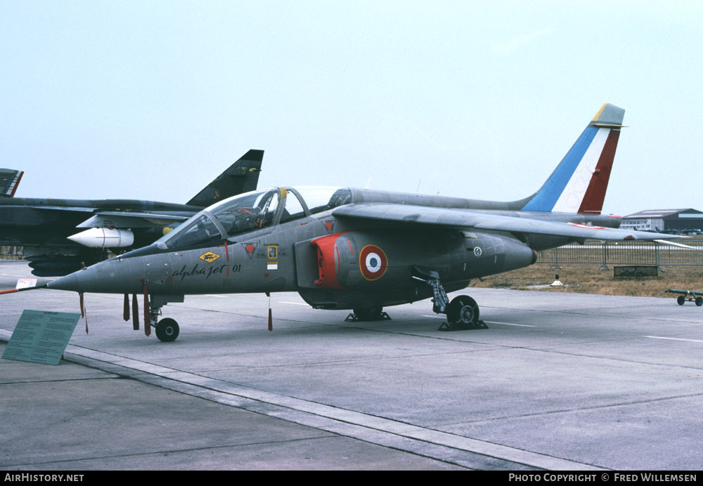 Aircraft Photo of 01 | Dassault-Dornier Alpha Jet E | France - Air Force | AirHistory.net #170194