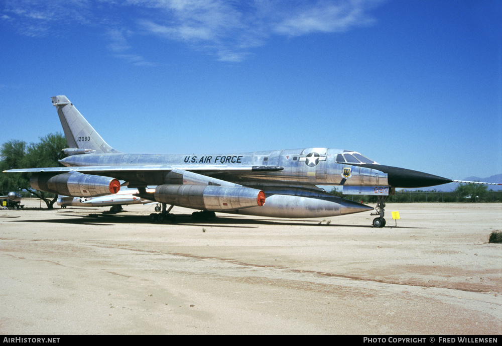 Aircraft Photo of 61-2080 / 12080 | Convair B-58A Hustler | USA - Air Force | AirHistory.net #170195