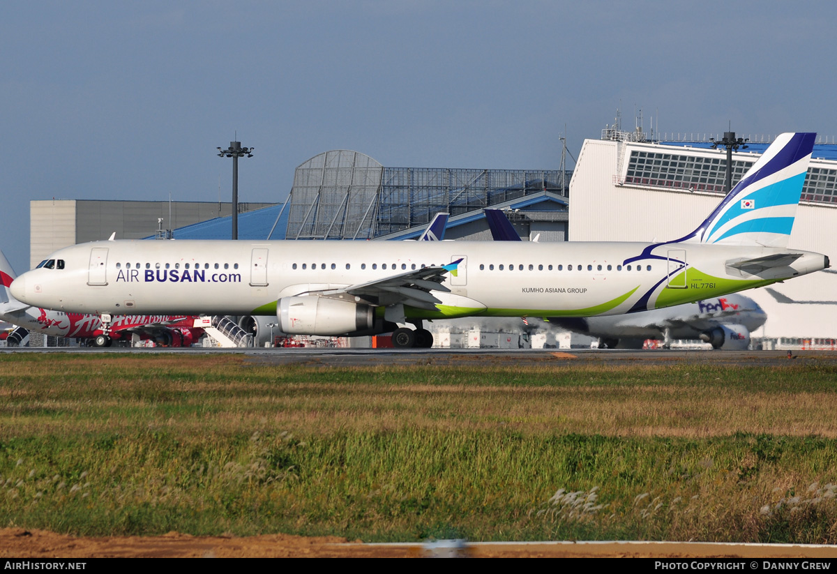 Aircraft Photo of HL7761 | Airbus A321-231 | Air Busan | AirHistory.net #170200