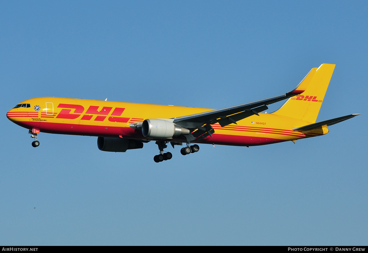 Aircraft Photo of N644GT | Boeing 767-3JHF | DHL International | AirHistory.net #170202