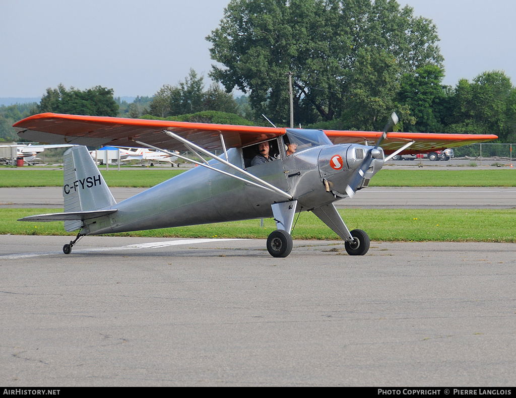 Aircraft Photo of C-FYSH | Luscombe 8A | AirHistory.net #170203