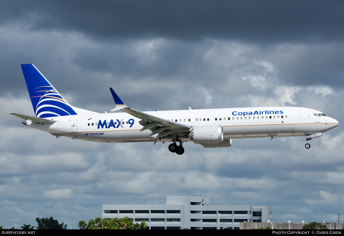 Aircraft Photo of HP-9901CMP | Boeing 737-9 Max 9 | Copa Airlines | AirHistory.net #170215