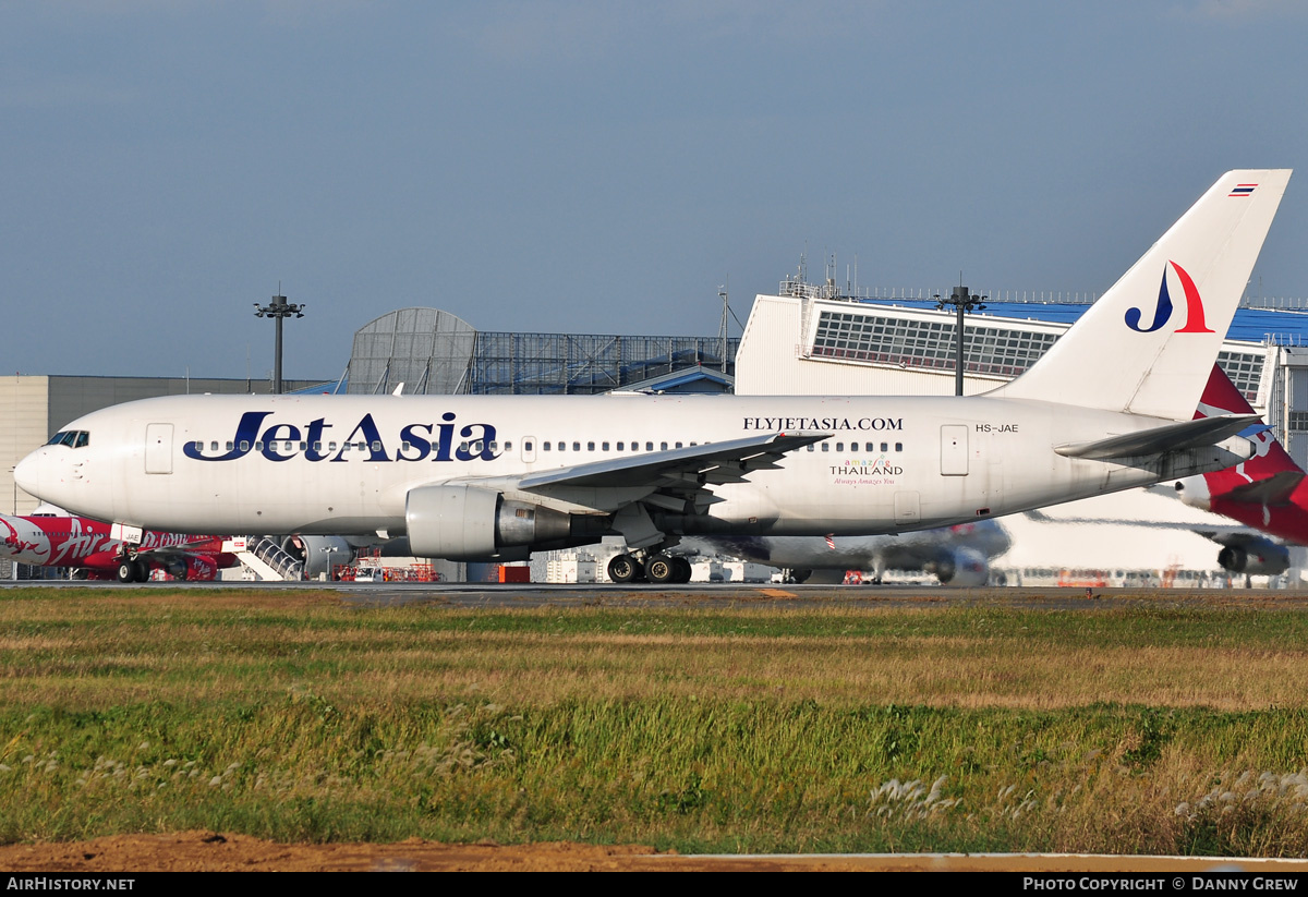 Aircraft Photo of HS-JAE | Boeing 767-233/ER | Jet Asia Airways | AirHistory.net #170224