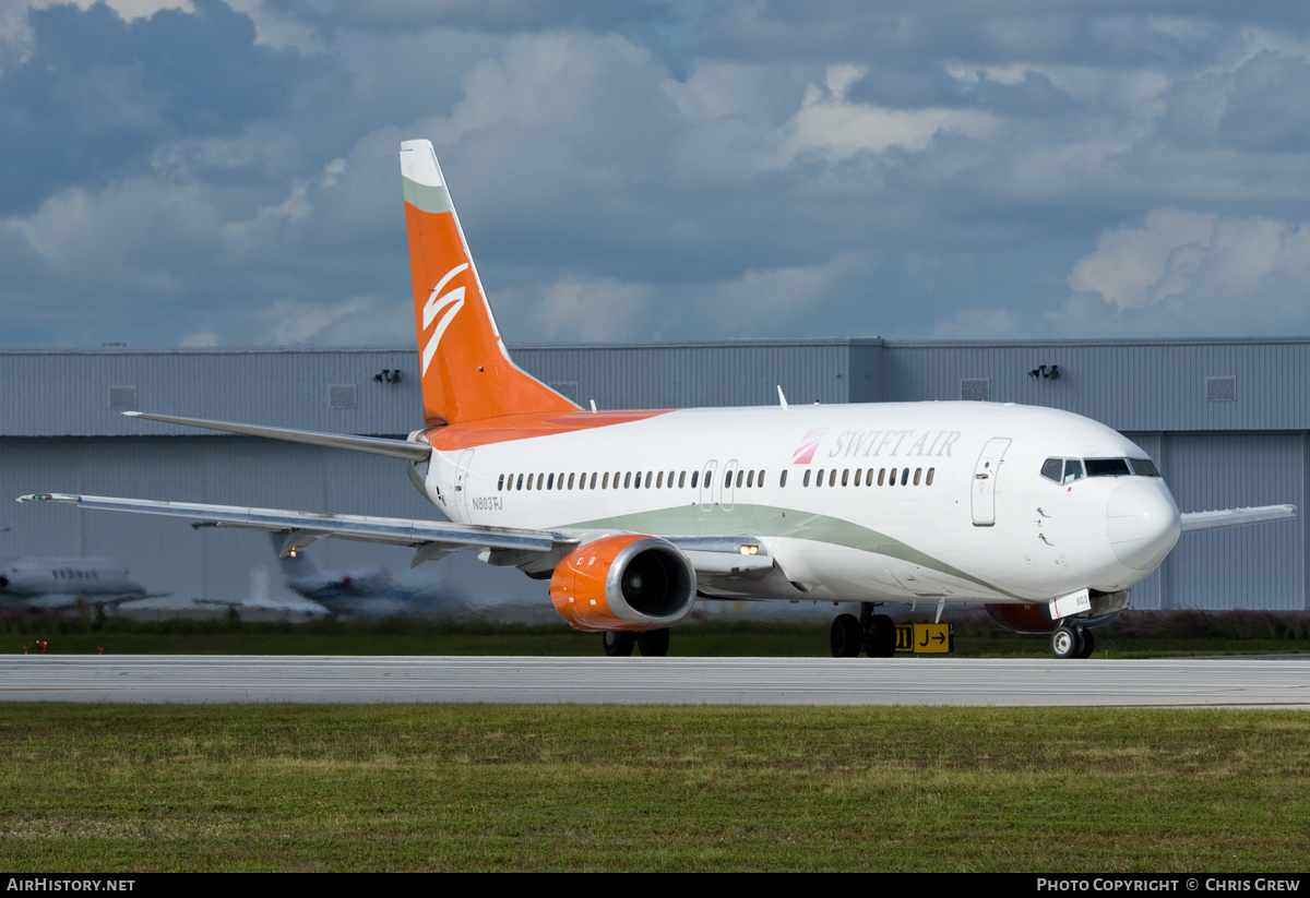 Aircraft Photo of N803TJ | Boeing 737-45D | Swift Air | AirHistory.net #170227