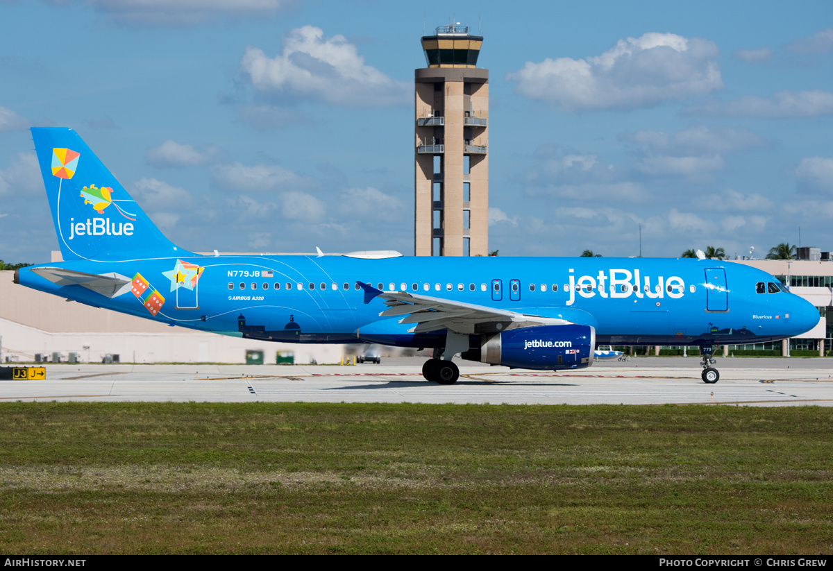 Aircraft Photo of N779JB | Airbus A320-232 | JetBlue Airways | AirHistory.net #170231