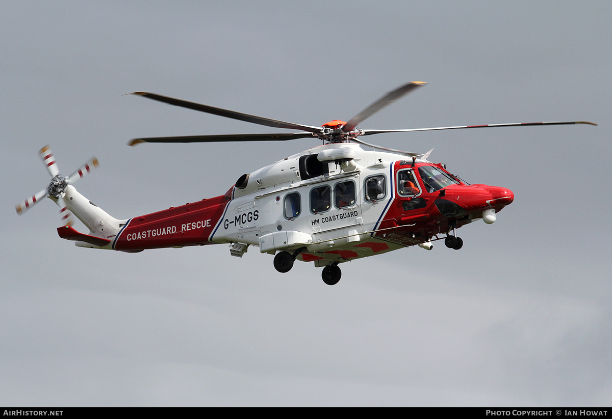 Aircraft Photo of G-MCGS | AgustaWestland AW-189 | HM Coastguard | AirHistory.net #170237