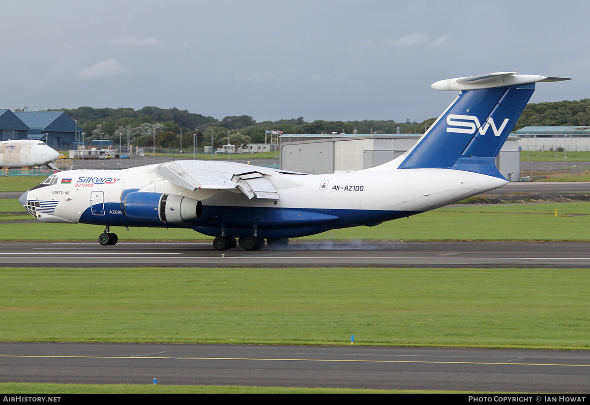 Aircraft Photo of 4K-AZ100 | Ilyushin Il-76TD-90VD | Silk Way Airlines | AirHistory.net #170242