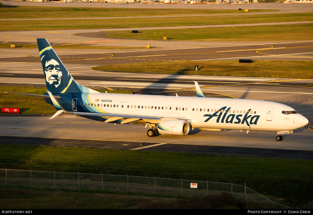 Aircraft Photo of N267AK | Boeing 737-900/ER | Alaska Airlines | AirHistory.net #170243