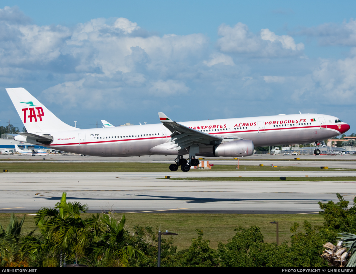 Aircraft Photo of CS-TOV | Airbus A330-343E | TAP Air Portugal | TAP - Transportes Aéreos Portugueses | AirHistory.net #170252