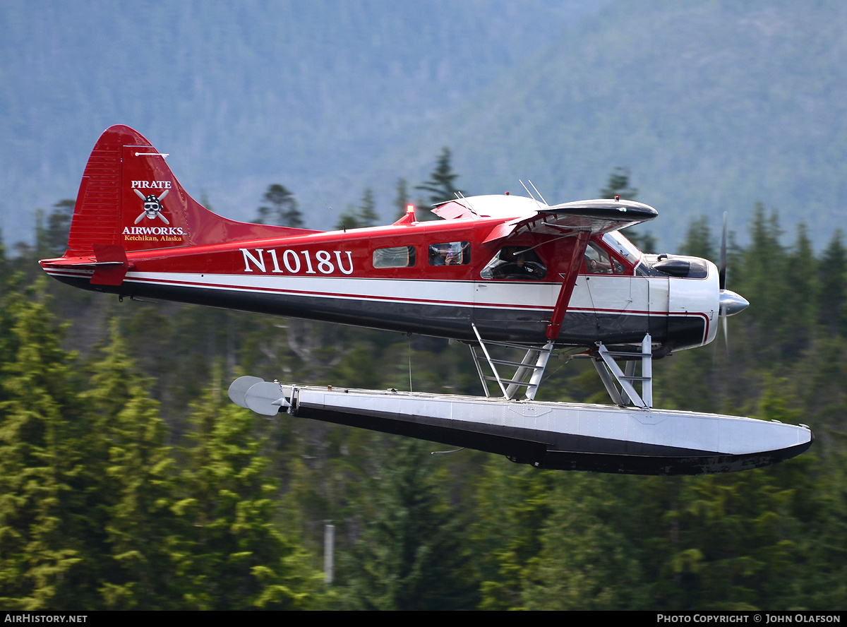 Aircraft Photo of N1018U | De Havilland Canada DHC-2 Beaver Mk.1 | Pirate Airworks | AirHistory.net #170256