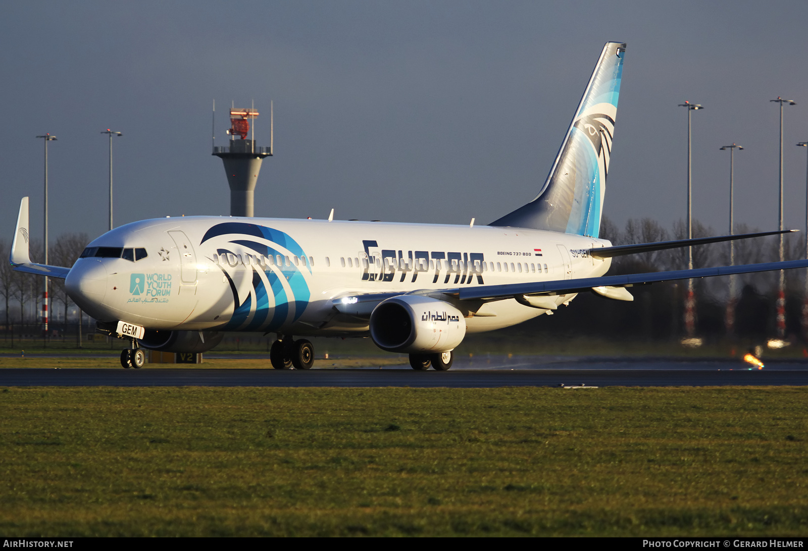 Aircraft Photo of SU-GEM | Boeing 737-800 | EgyptAir | AirHistory.net #170277