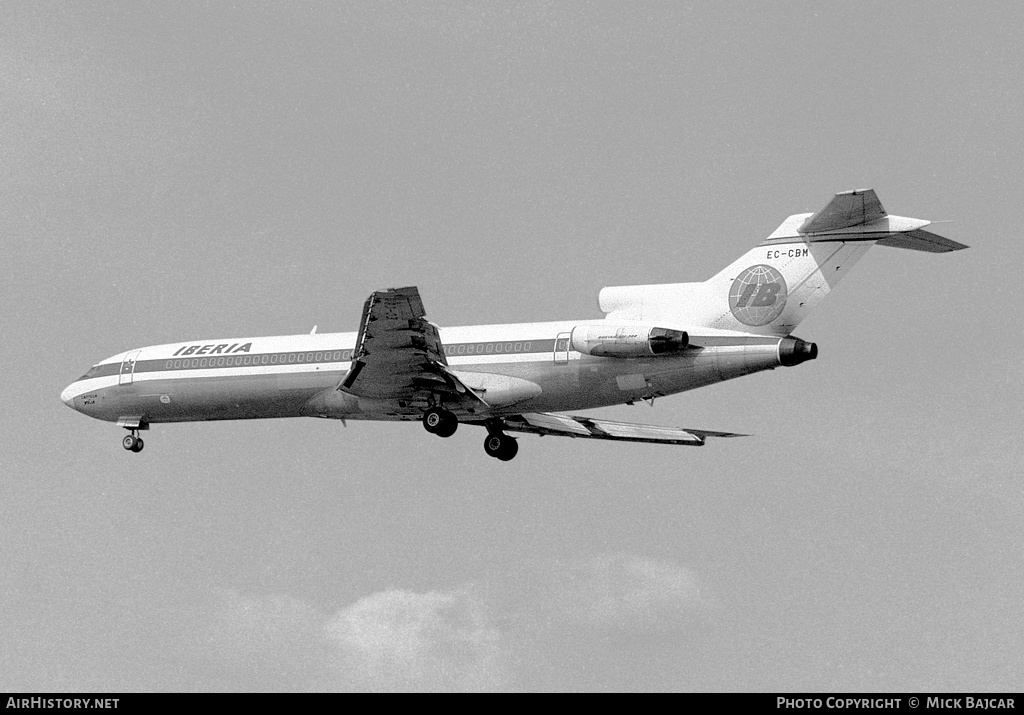 Aircraft Photo of EC-CBM | Boeing 727-256/Adv | Iberia | AirHistory.net #170308