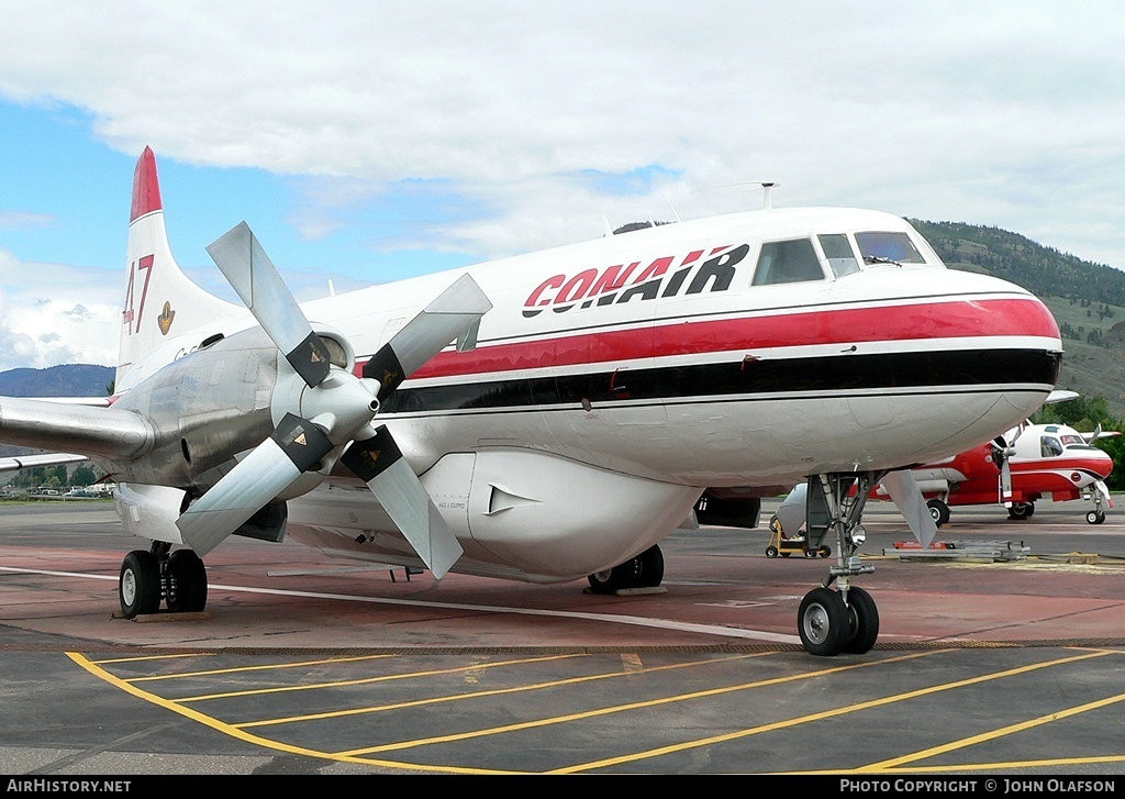 Aircraft Photo of C-FKFB | Convair 580/AT | Conair Aviation | AirHistory.net #170321